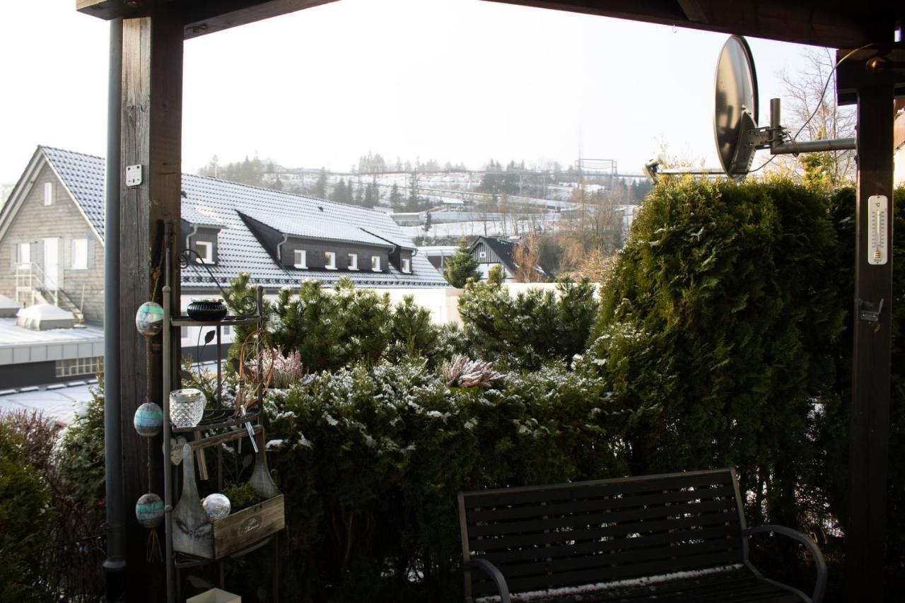 Bergkristall Direkt Am Bikepark Und Skigebiet, 2 Schlafzimmer, Terrasse, Abschliessbarer Keller Winterberg Luaran gambar
